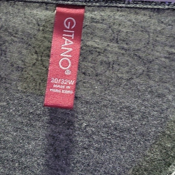 Gitano Gray Tunic Top Size 30/32 - Picture 2 of 6